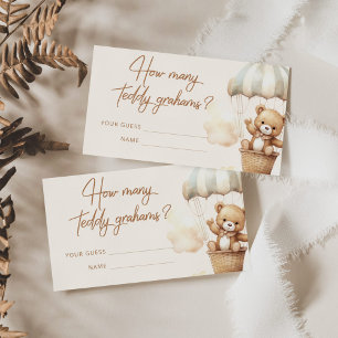 Carte D'accompagnement Combien de graphismes en peluche sont dans le boho