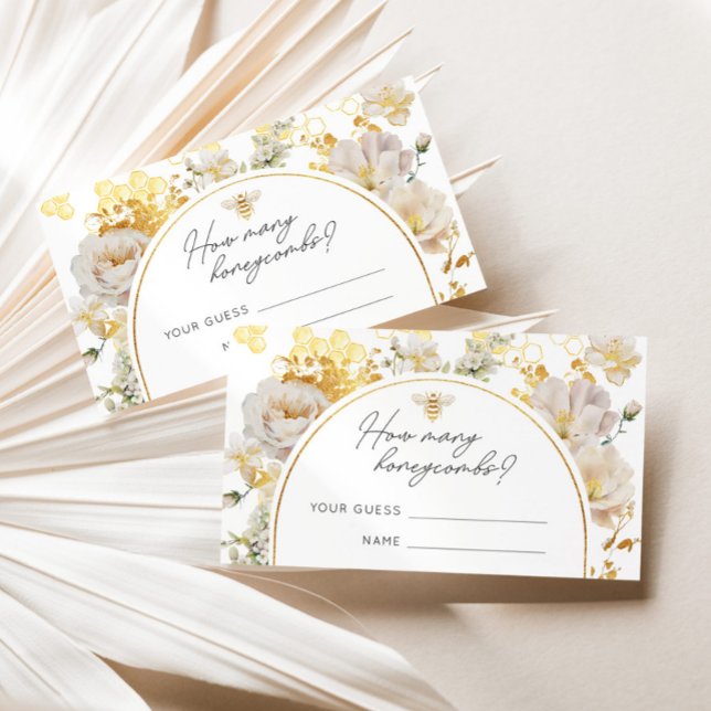 Carte D'accompagnement Combien de nids de miel sont dans le pot (Créateur téléchargé)