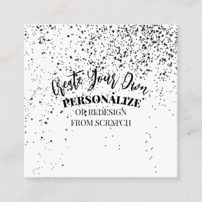 Carte D'accompagnement Concevez votre propre personnalisation (Devant)