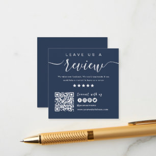 Carte D'accompagnement Connectez-vous avec le code QR Us Laissez-Nous U