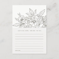Conseil Brown Floral Sketch Pour Fête des mariées