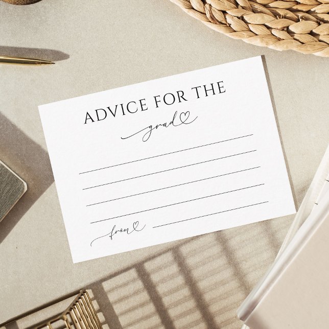 Carte D'accompagnement Conseils de script de coeur romantique pour le Gra (Créateur téléchargé)