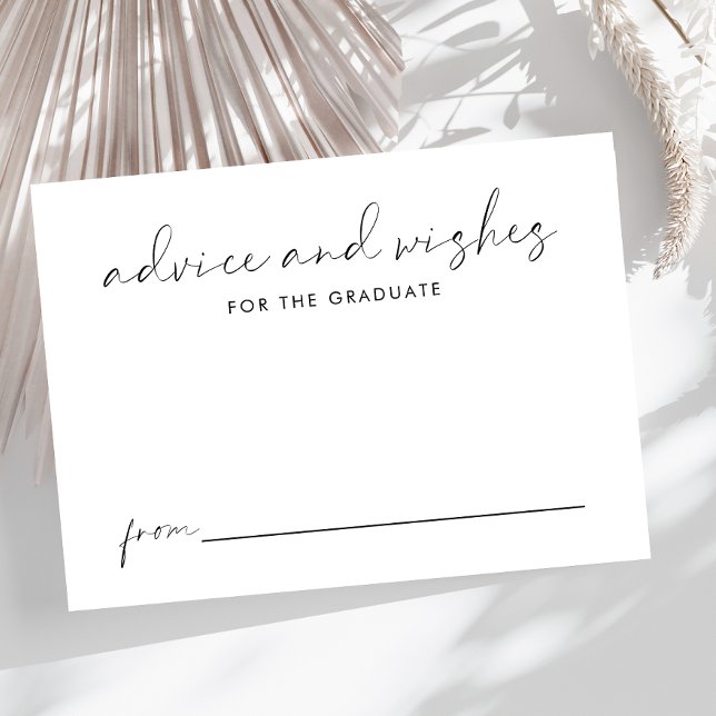 Carte D'accompagnement Conseils Et Souhaits Pour La Diplôme D'Études Supé (Créateur téléchargé)