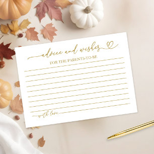 Carte D'accompagnement Conseils pour une Baby Shower de camionnette rose