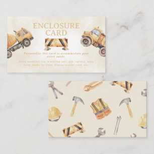 Carte D'accompagnement Construction