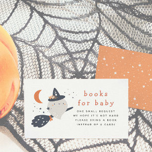 Carte D'accompagnement Consultez Un Livre Halloween Baby showers Livres P