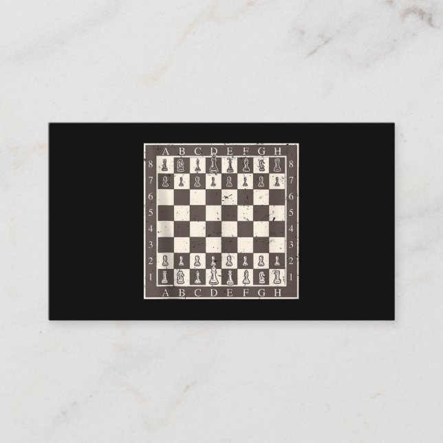 Carte D'accompagnement Cool Jeu d'échecs Halloween Costume drôle Lazy (Devant)