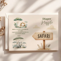 Couche de Bébé Garçon Safari Faune Sauvage Tirage 