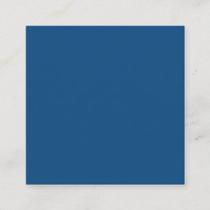 Carte D'accompagnement Couleur bleu classique