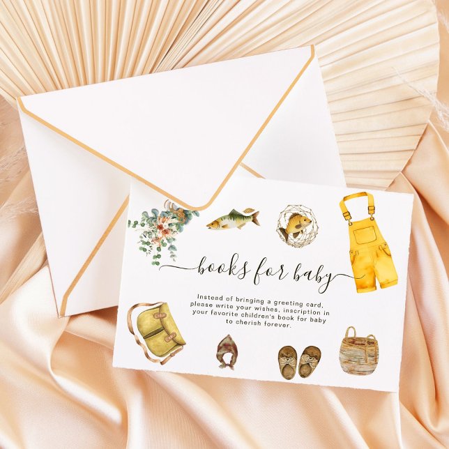 Carte D'accompagnement Country Little Fisherman Livres pour Baby Card (Créateur téléchargé)