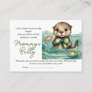 Carte D'accompagnement Coupe Bump Baby Bump Game Guess Le ventre de maman