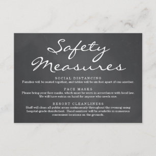 Carte D'accompagnement Covid 19 Masque de sécurité Renseignements sur la