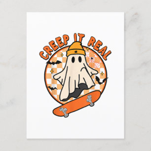 Carte D'accompagnement Creep It Real Halloween
