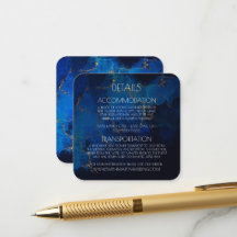 Créez Vos Propres Détails Personnalisés Bleu Foncé
