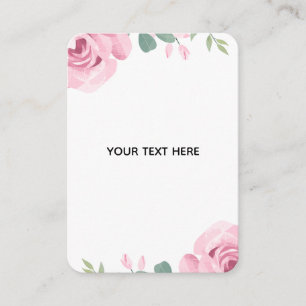 Carte D'accompagnement Créez votre propre bordure florale