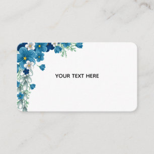 Carte D'accompagnement Créez Votre Propre Fleur