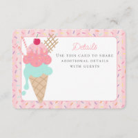 Crème glacée Sundae Heres the Scoop Détails Insére