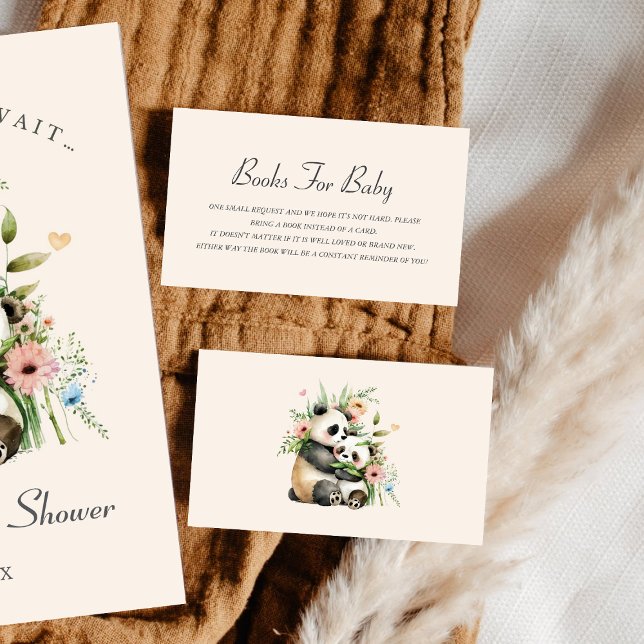 Carte D'accompagnement Cuisine ours Baby shower Demande de réservation Ro (Créateur téléchargé)