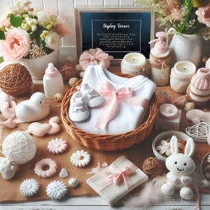 Carte D'accompagnement Cute Bear Twinkle Twinkle Baby Display Douche