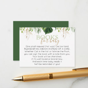 Carte D'accompagnement Cute Brontosaurus Dinosaur Apporter un livre Insér