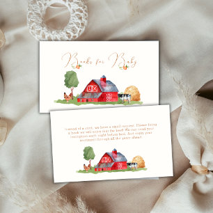 Carte D'accompagnement Cute Farmers Market Barnyard Livres Pour Baby show