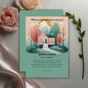 Carte D'accompagnement Cute Moderne Forever Accueil Adoption Foster Shost