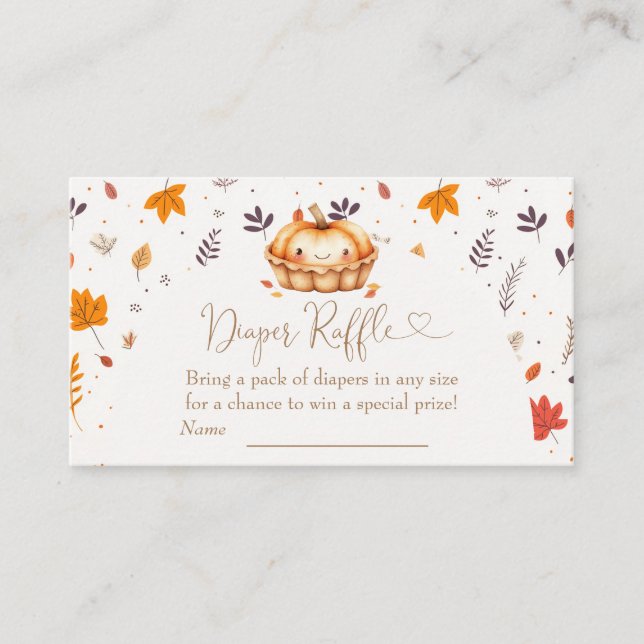 Carte D'accompagnement Cutie Pie Genre Neutre Déchets Raffin (Devant)