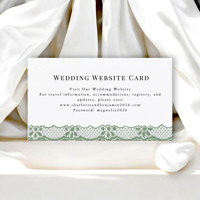 Carte d'accompagnement de site web de mariage à bo (Créateur téléchargé)