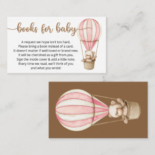Carte D'accompagnement Demande de Baby shower