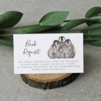 Demande de Baby shower de Pingouins Bébé Cute