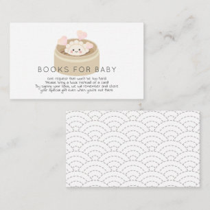 Carte D'accompagnement Demande de Baby shower Little Potsticker