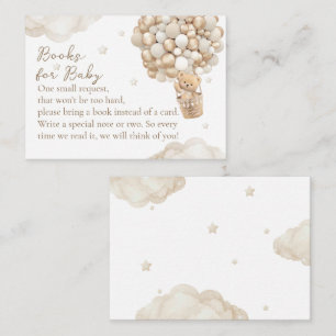 Carte D'accompagnement Demande de Baby shower neutre pour le sexe de l'ou