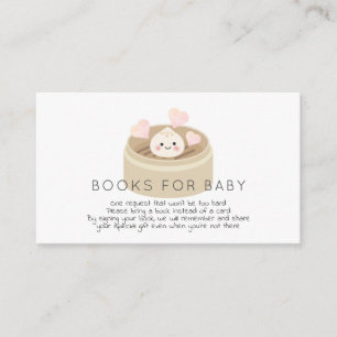 Carte D'accompagnement Demande de carnet de Baby showers de dépôt