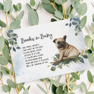 Carte D'accompagnement Demande de carnet de Baby showers de marionnettes