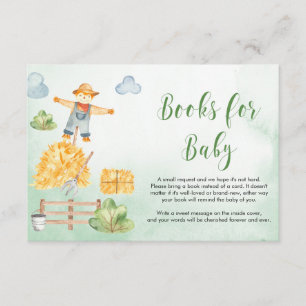 Carte D'accompagnement Demande de carnet de Baby showers pour animaux de