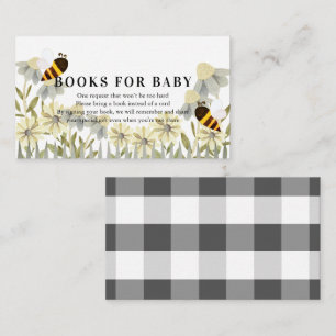 Carte D'accompagnement Demande de carnet de Baby showers pour les bosses/