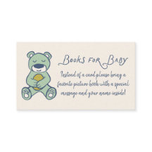 Demande de livre ourson doodle Navy et menthe