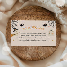 Demande de livre pour Baby Shower Halloween