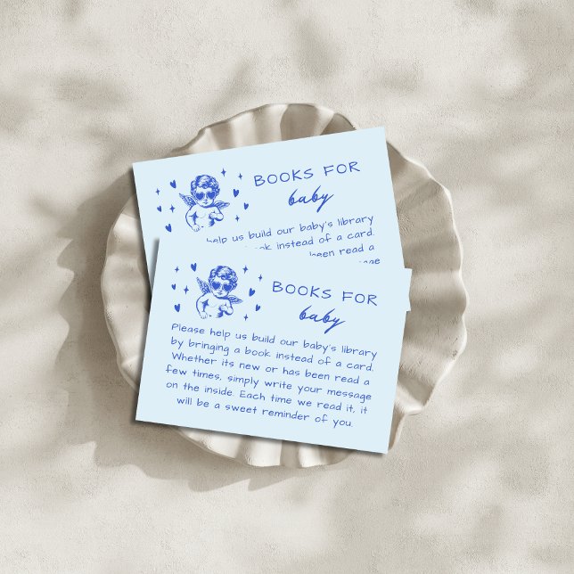 Carte D'accompagnement Demande de livre pour bébé pour la Saint-Valentin  (Créateur téléchargé)