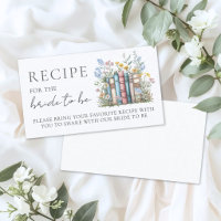 Demande de recette de douche nuptiale de livre