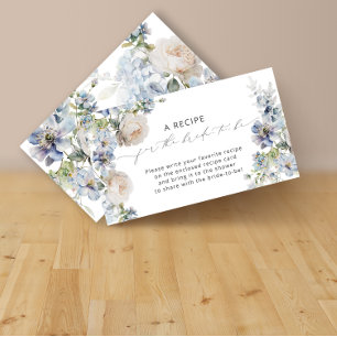 Carte D'accompagnement Demande de recette de Fête des mariées florale d'a