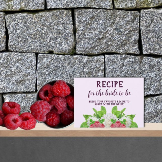 Carte D'accompagnement Demande de recette de Fête des mariées Garden Dahl (Créateur téléchargé)