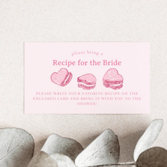 Carte D'accompagnement Demande de recette de mariage pour la Saint-Valent (Créateur téléchargé)