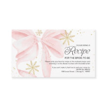 Demande de recette pour la baby shower « Snow in L