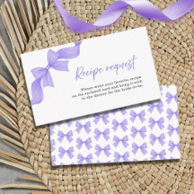 Demande de recette pour la fête prénuptiale Coquet