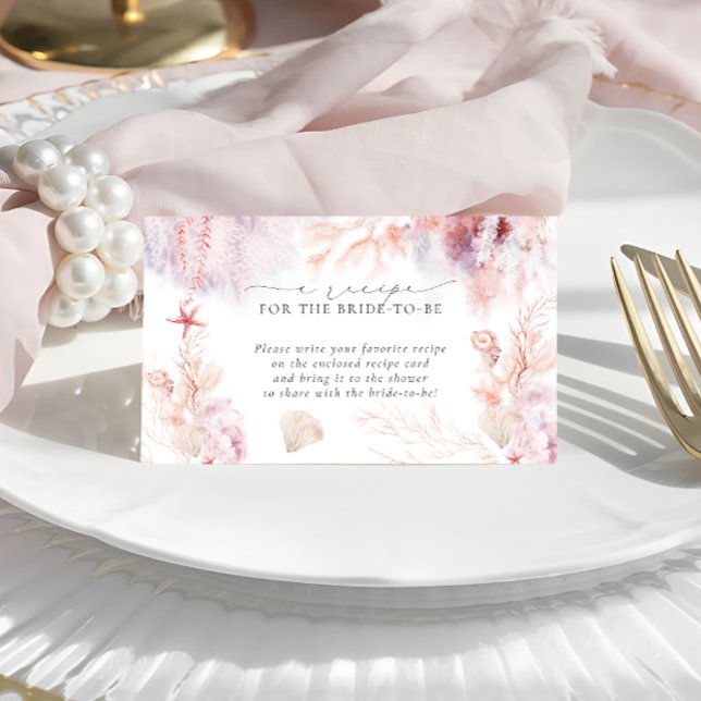 Carte D'accompagnement Demande de recette pour une fête prénuptiale sur l (Créateur téléchargé)