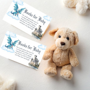 Carte D'accompagnement Demande de réservation de baby shower de dragon mi