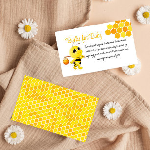 Carte D'accompagnement Demande de réservation de baby shower Little honey