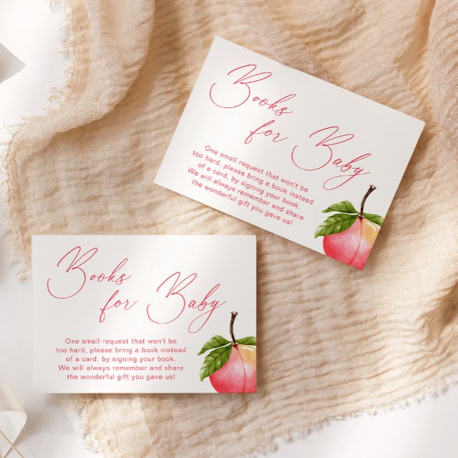 Carte D'accompagnement Demande de réservation de Baby shower Sweet Little (Créateur téléchargé)