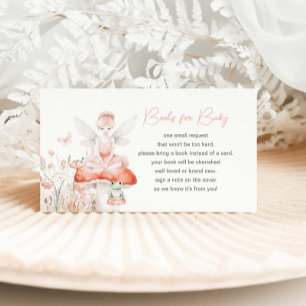 Carte D'accompagnement Demande de réservation Fairy and Fleur sauvage